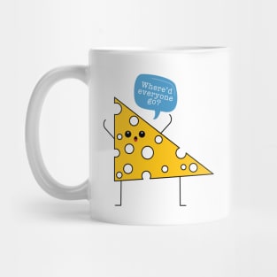 The Cheese Stands Alone Mug